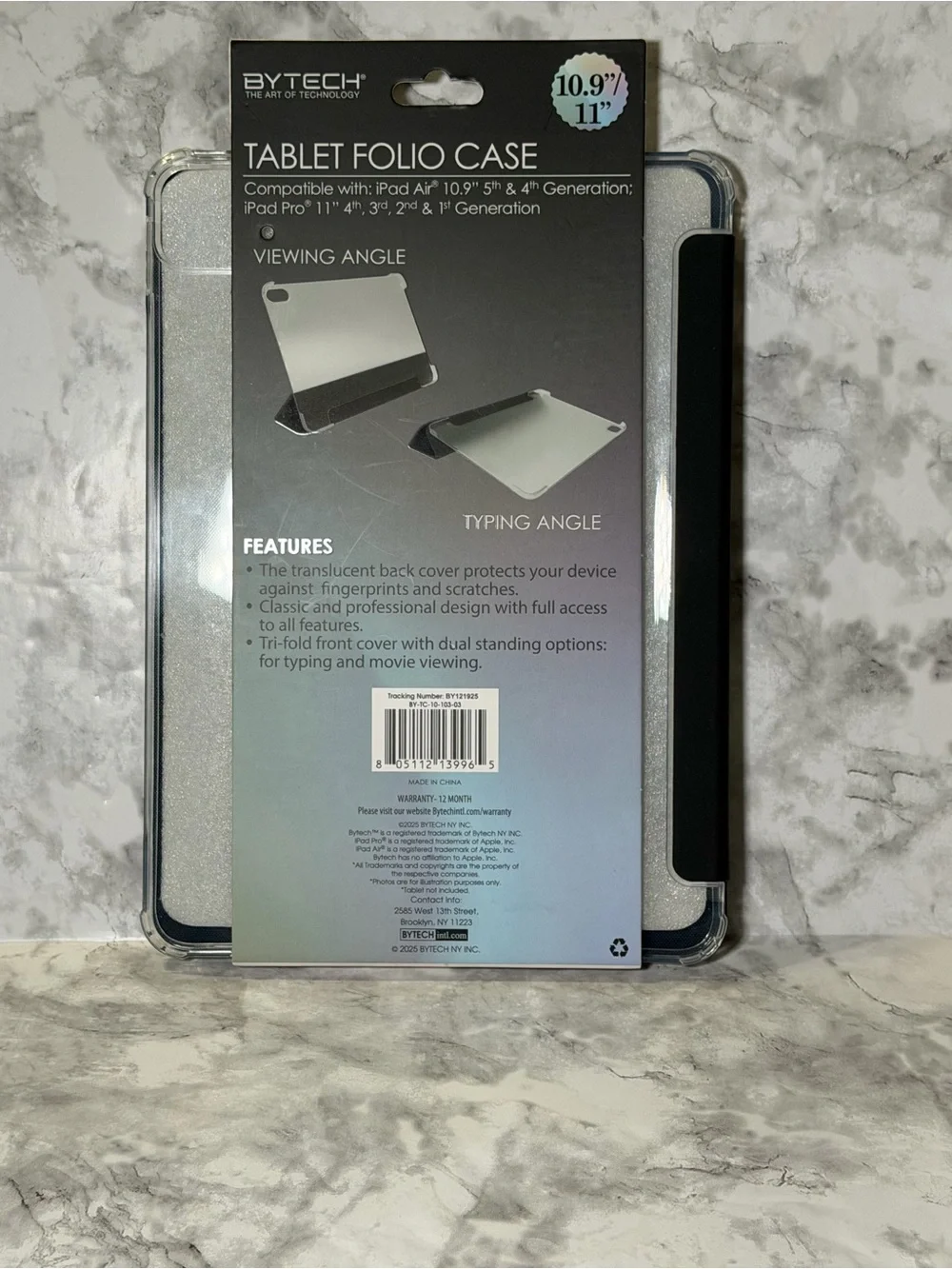 Bytech black folio